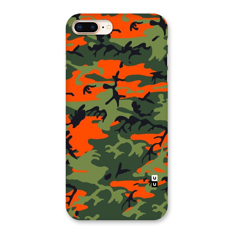 Army Pattern Back Case for iPhone 8 Plus