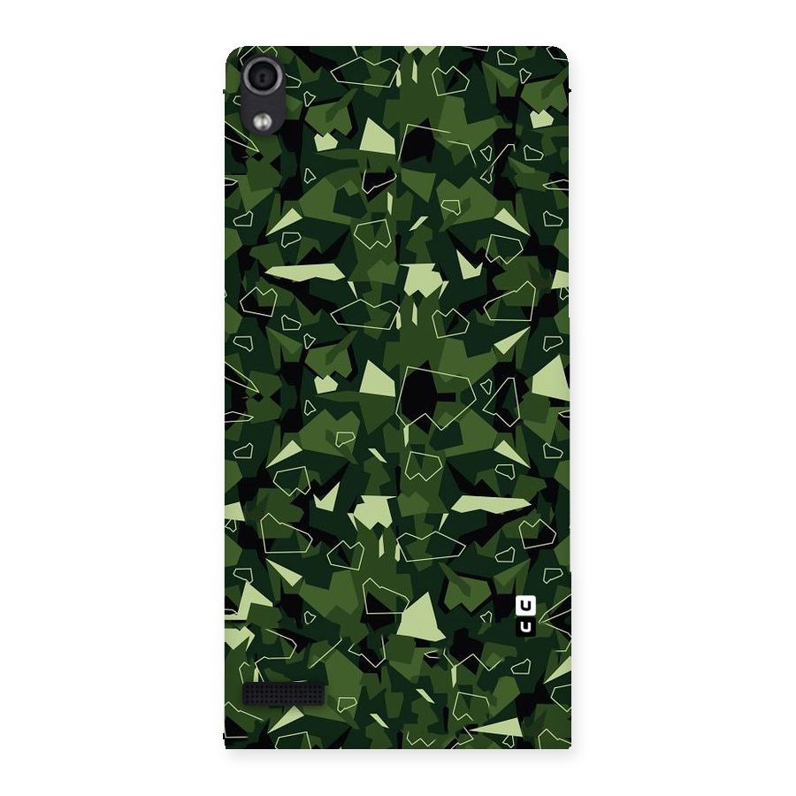 Army Shape Design Back Case for Ascend P6