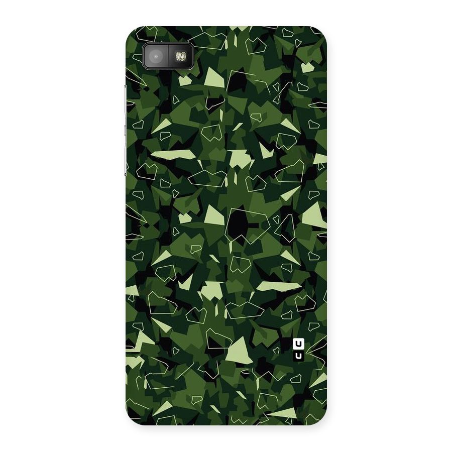 Army Shape Design Back Case for Blackberry Z10