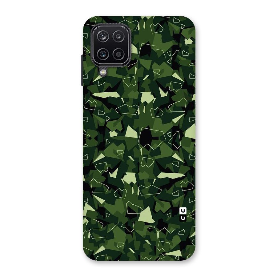 Army Shape Design Back Case for Galaxy A12