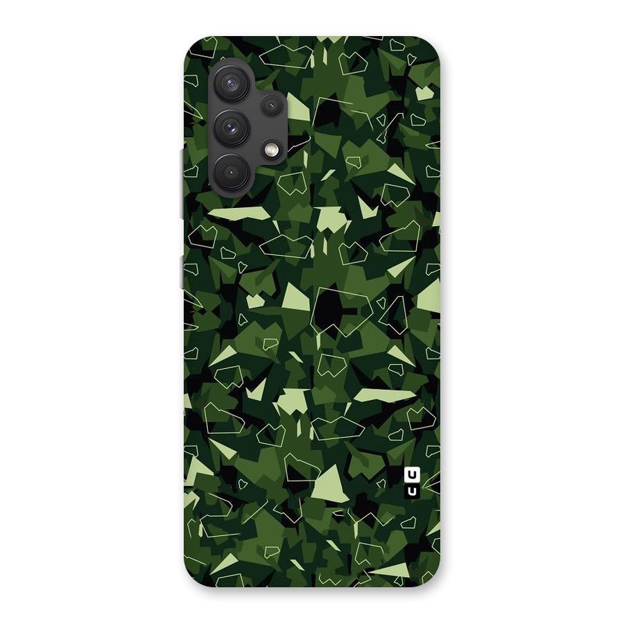 Army Shape Design Back Case for Galaxy A32
