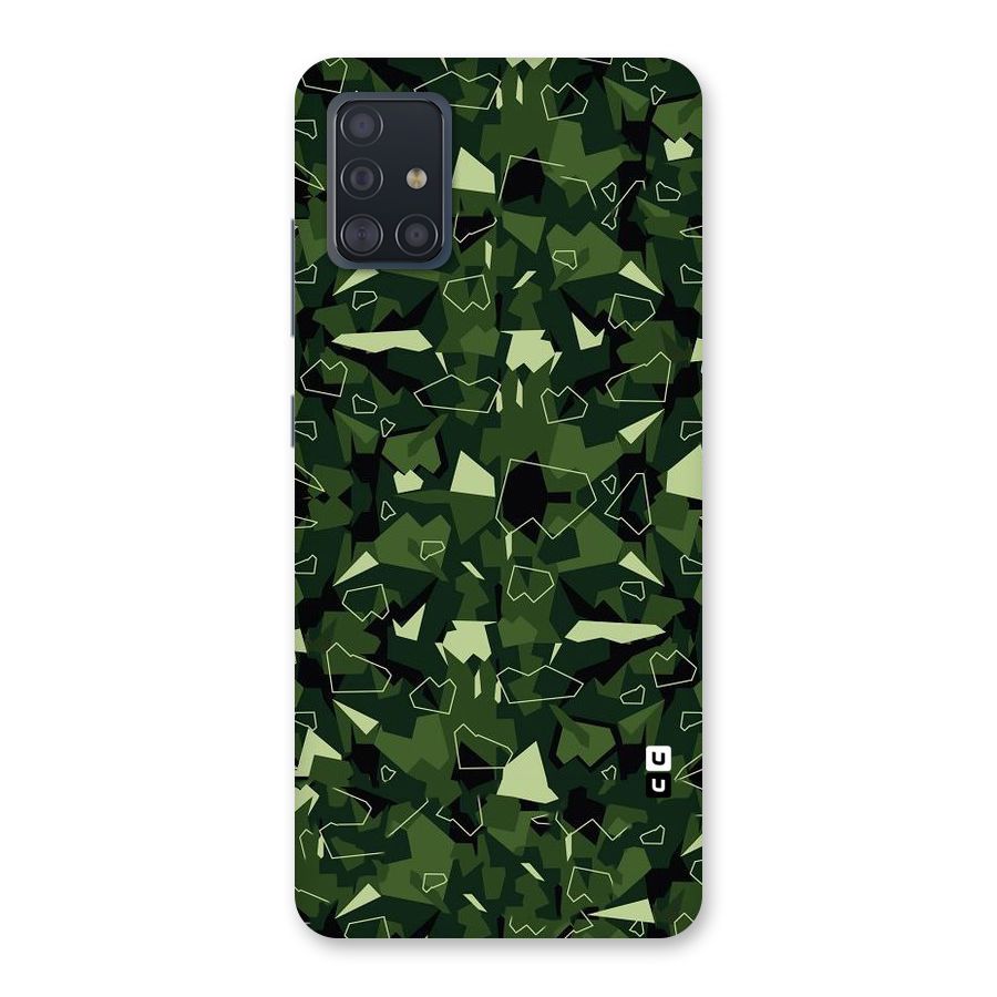 Army Shape Design Back Case for Galaxy A51