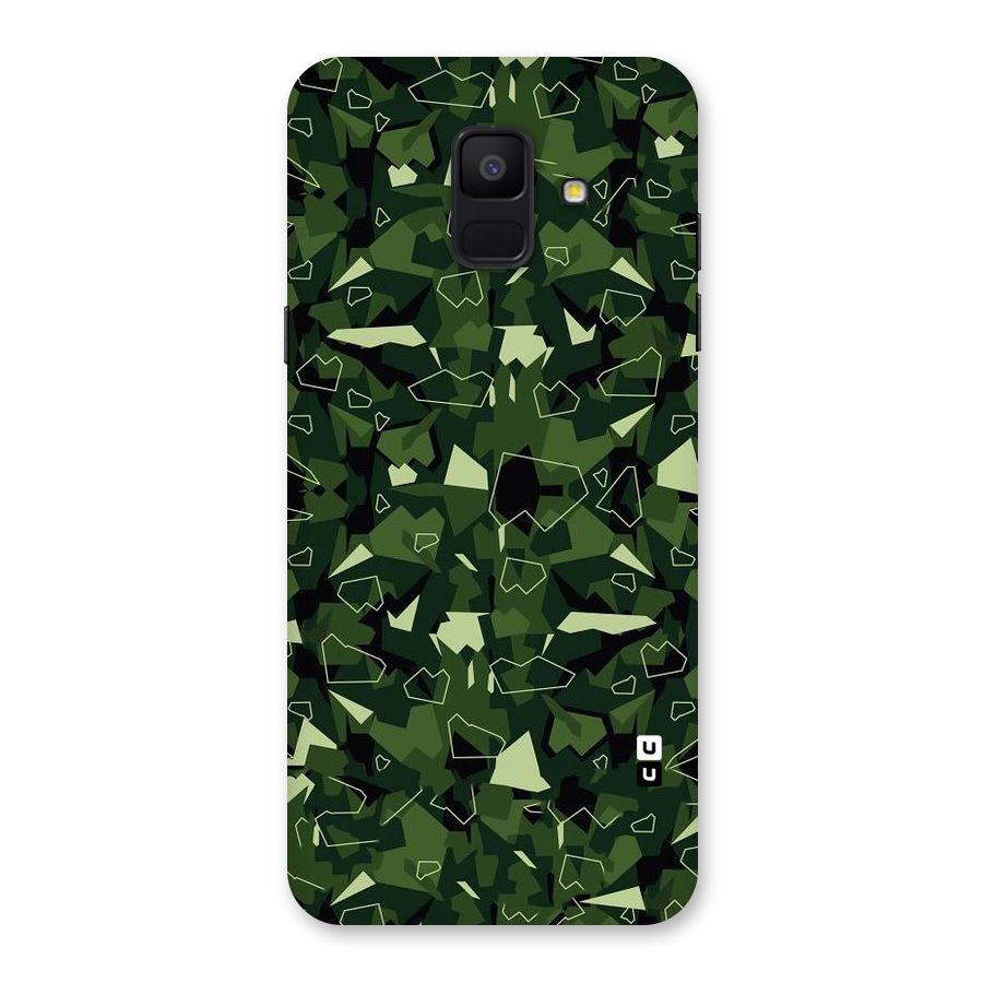 Army Shape Design Back Case for Galaxy A6 (2018)