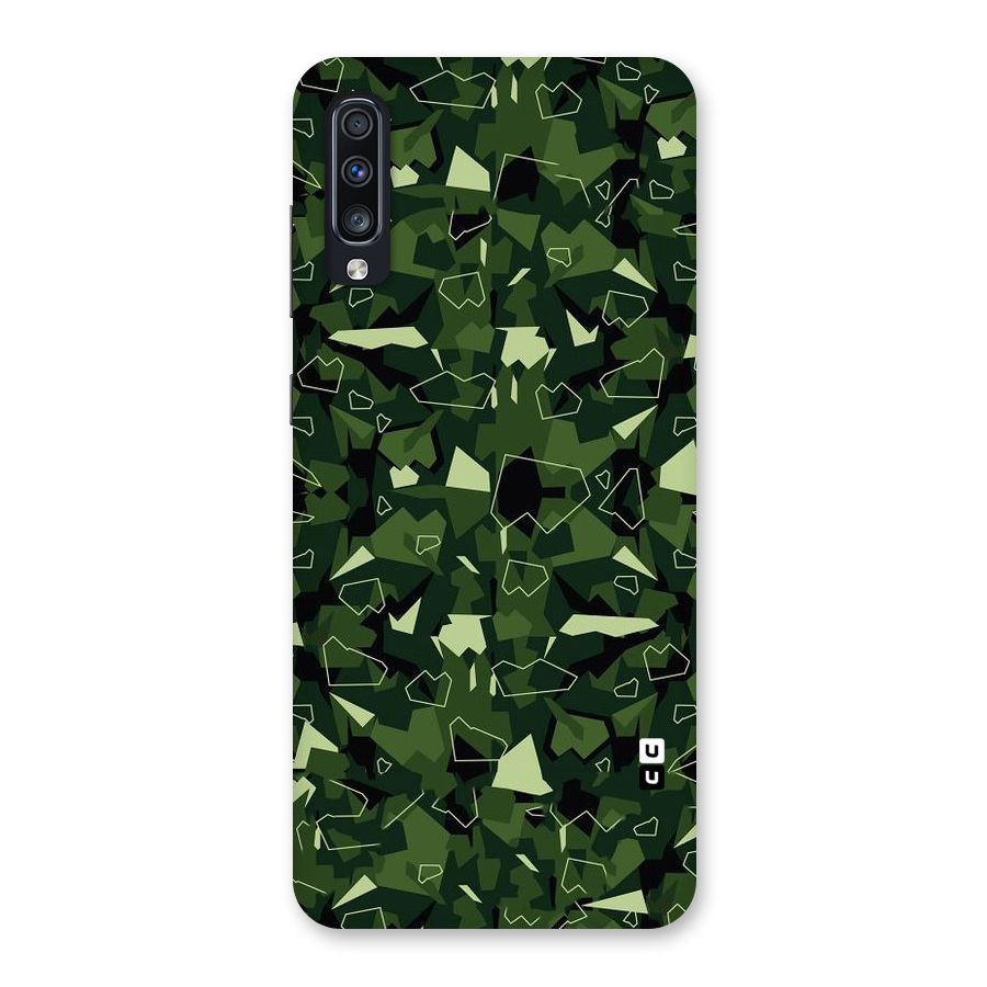 Army Shape Design Back Case for Galaxy A70