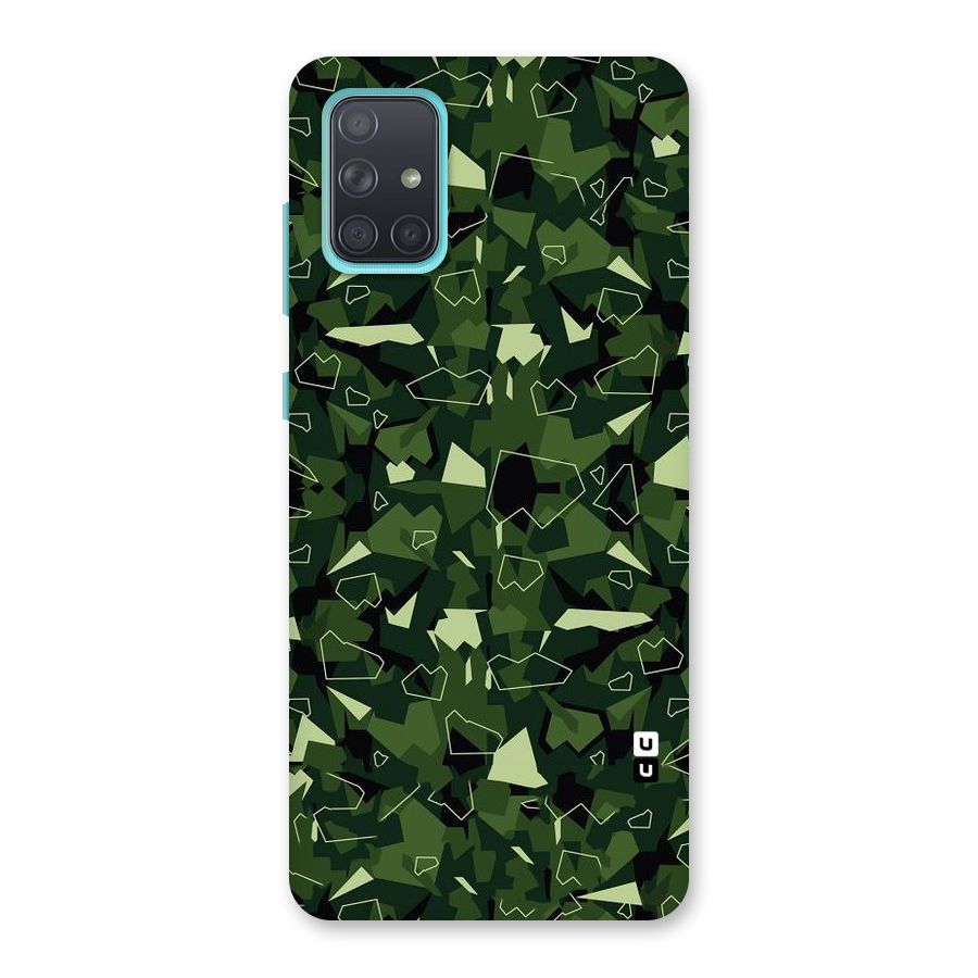 Army Shape Design Back Case for Galaxy A71