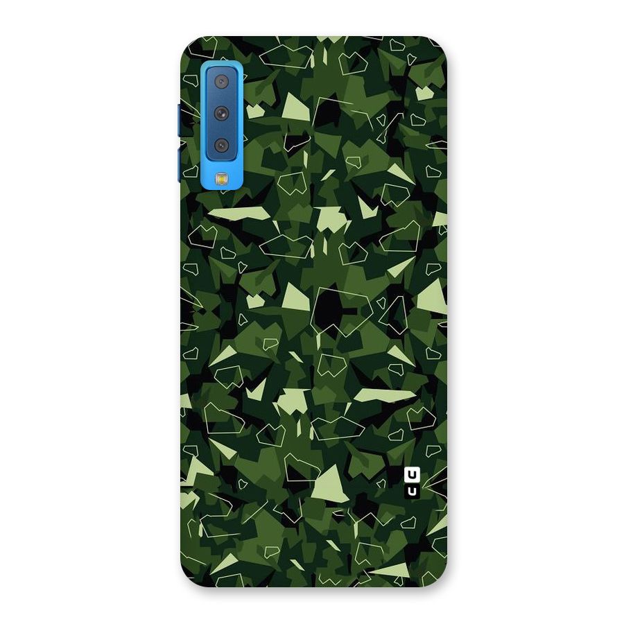 Army Shape Design Back Case for Galaxy A7 (2018)