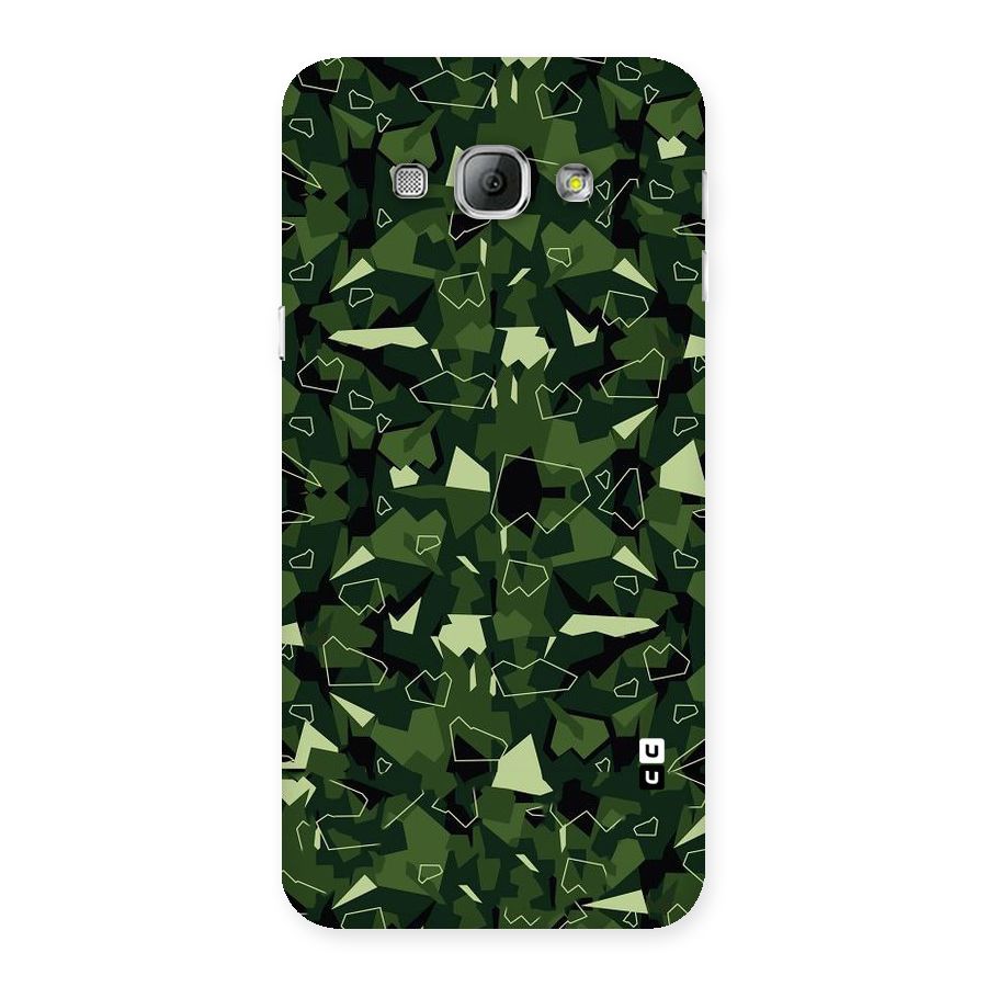 Army Shape Design Back Case for Galaxy A8