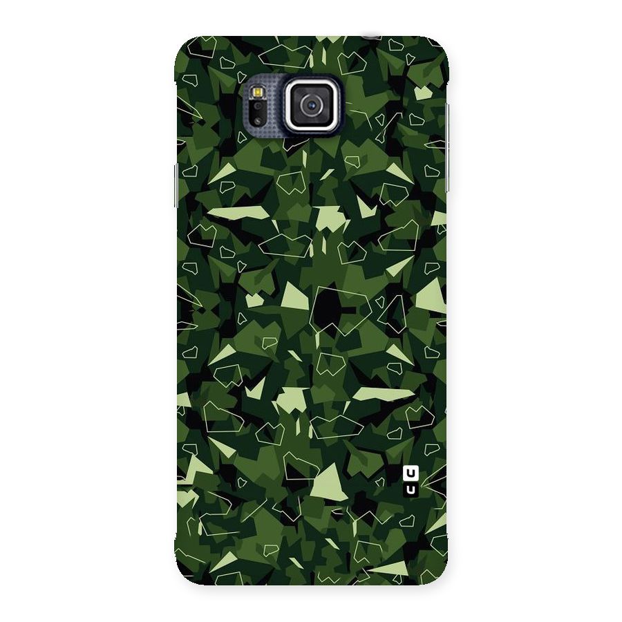 Army Shape Design Back Case for Galaxy Alpha