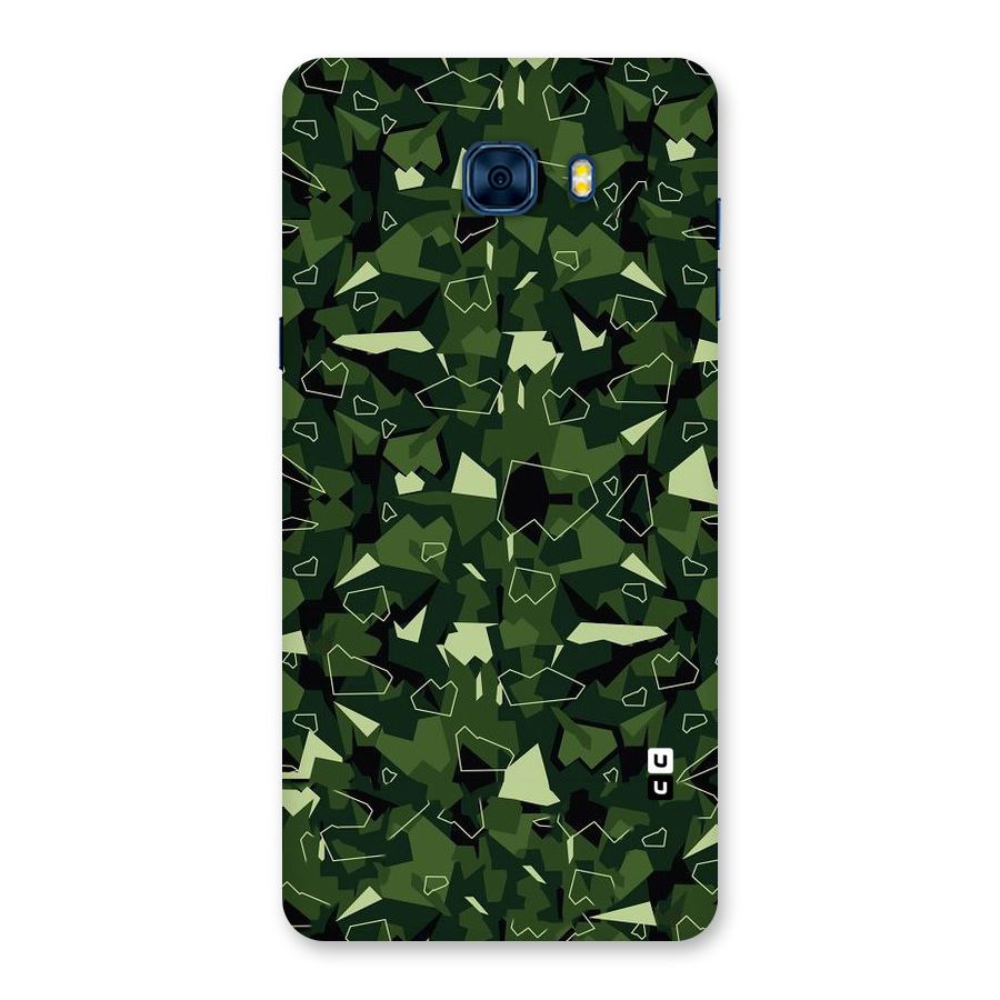 Army Shape Design Back Case for Galaxy C7 Pro