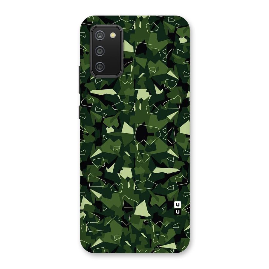 Army Shape Design Back Case for Galaxy M02s