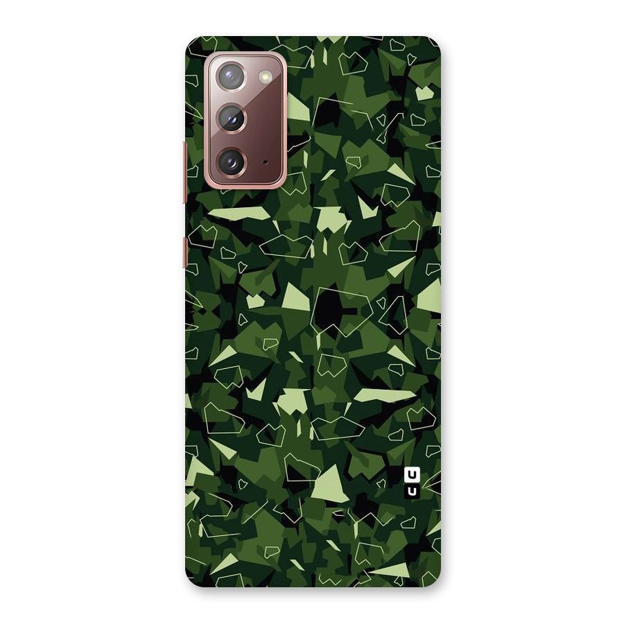 Army Shape Design Back Case for Galaxy Note 20