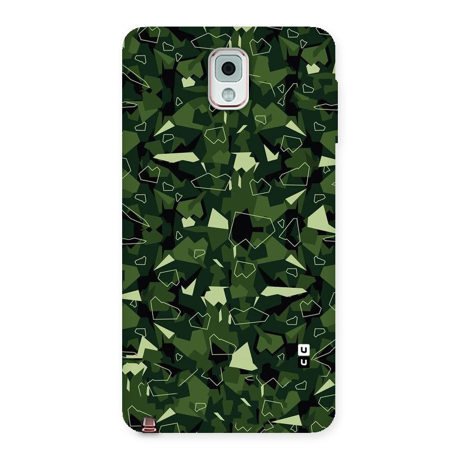 Army Shape Design Back Case for Galaxy Note 3