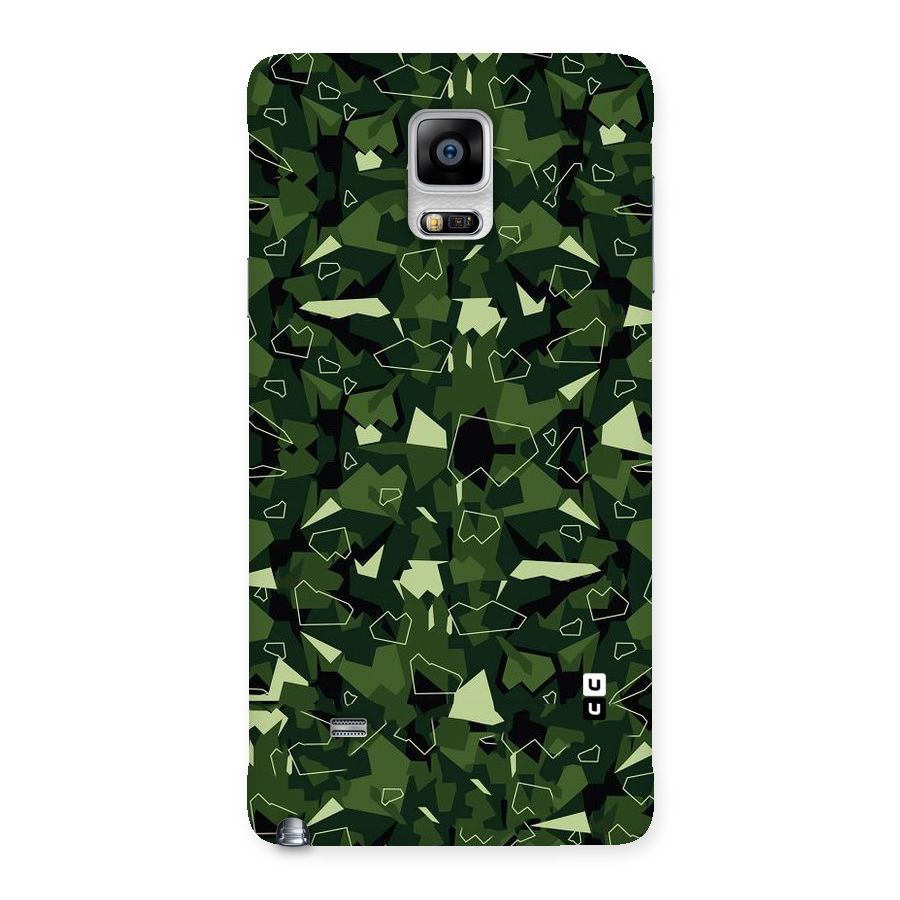 Army Shape Design Back Case for Galaxy Note 4