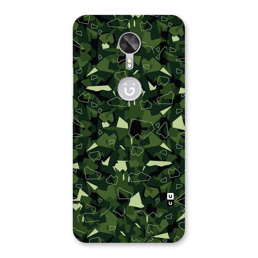 Army Shape Design Back Case for Gionee A1