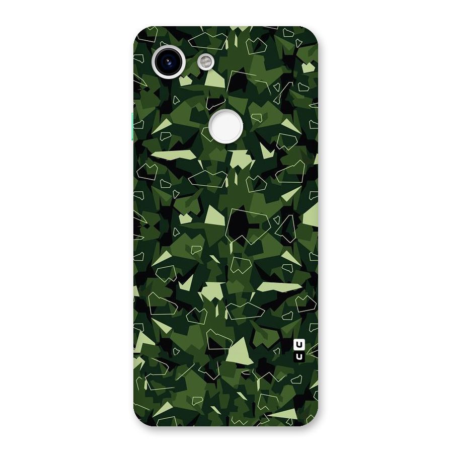 Army Shape Design Back Case for Google Pixel 3