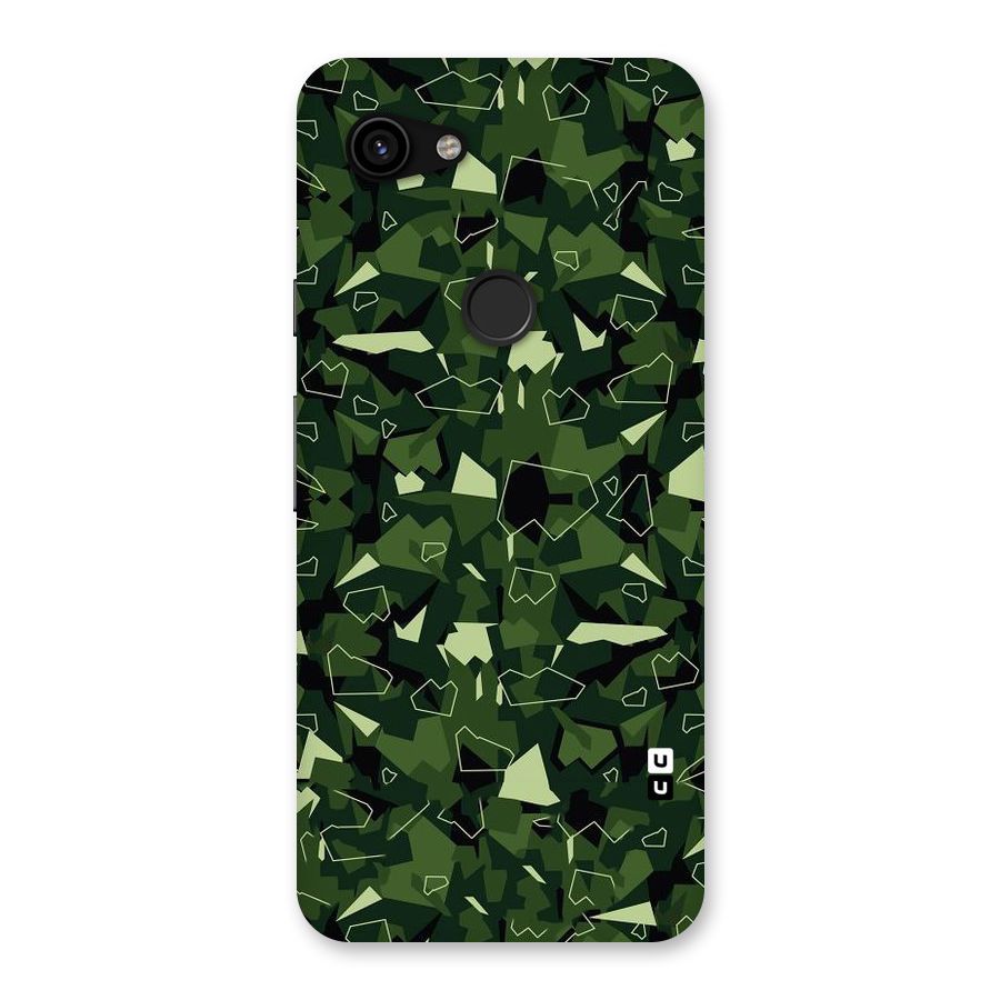 Army Shape Design Back Case for Google Pixel 3a