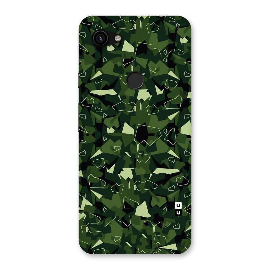 Army Shape Design Back Case for Google Pixel 3a XL