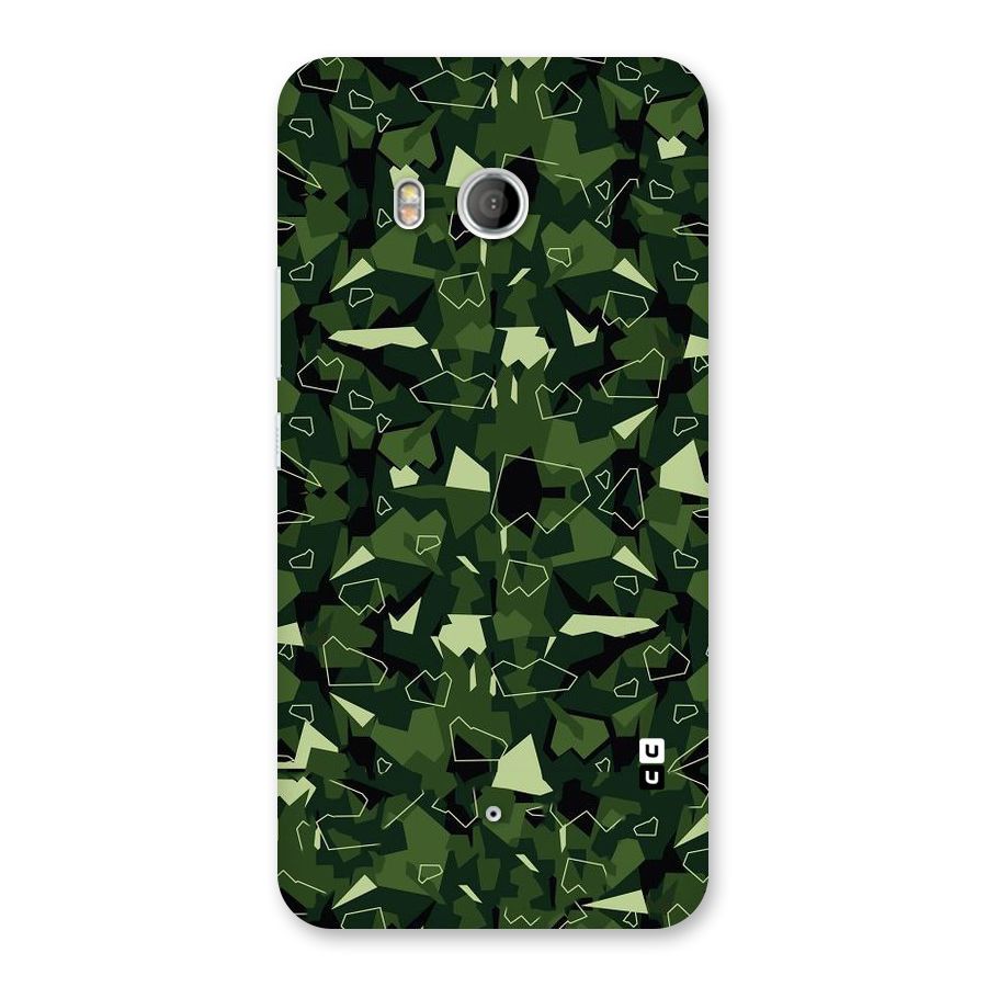 Army Shape Design Back Case for HTC U11