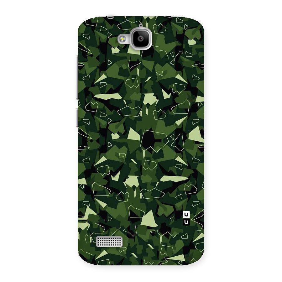 Army Shape Design Back Case for Honor Holly
