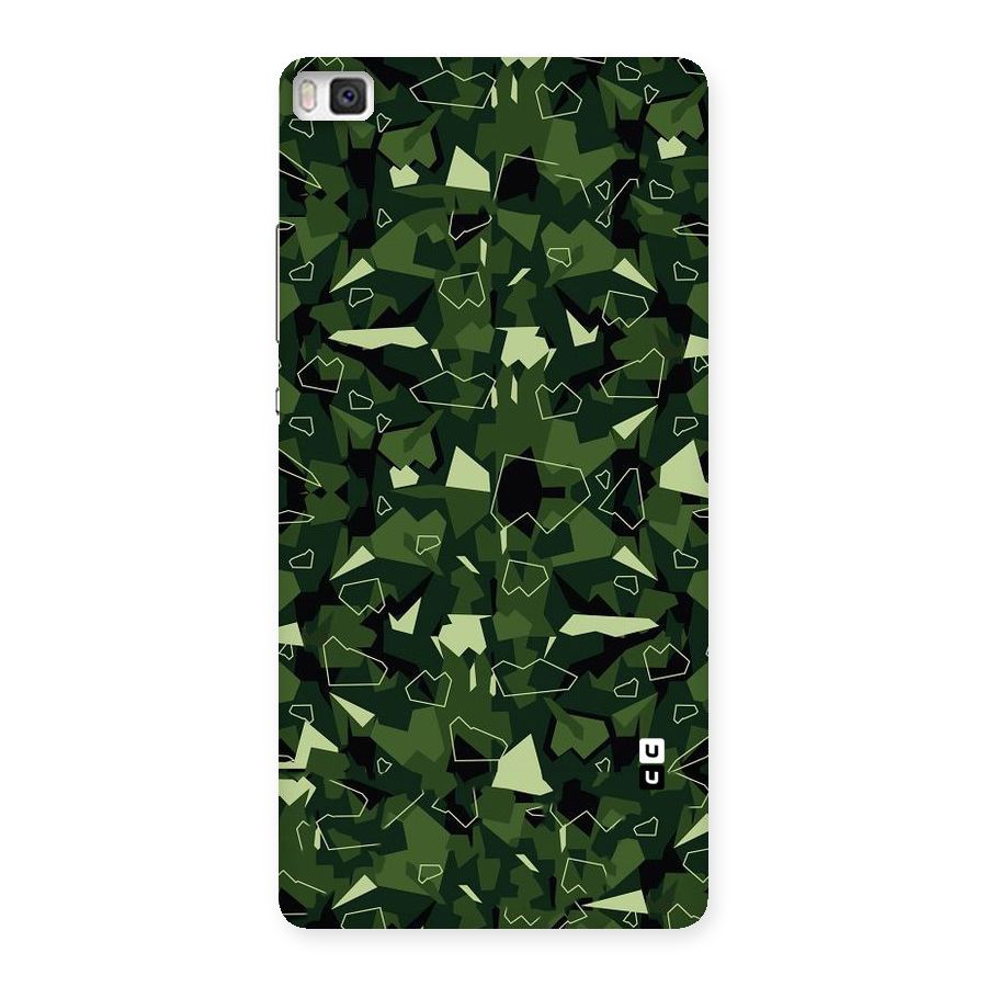 Army Shape Design Back Case for Huawei P8