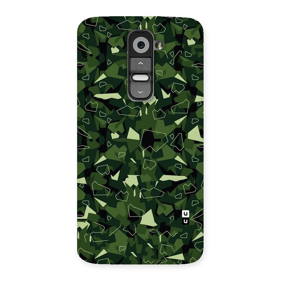 Army Shape Design Back Case for LG G2