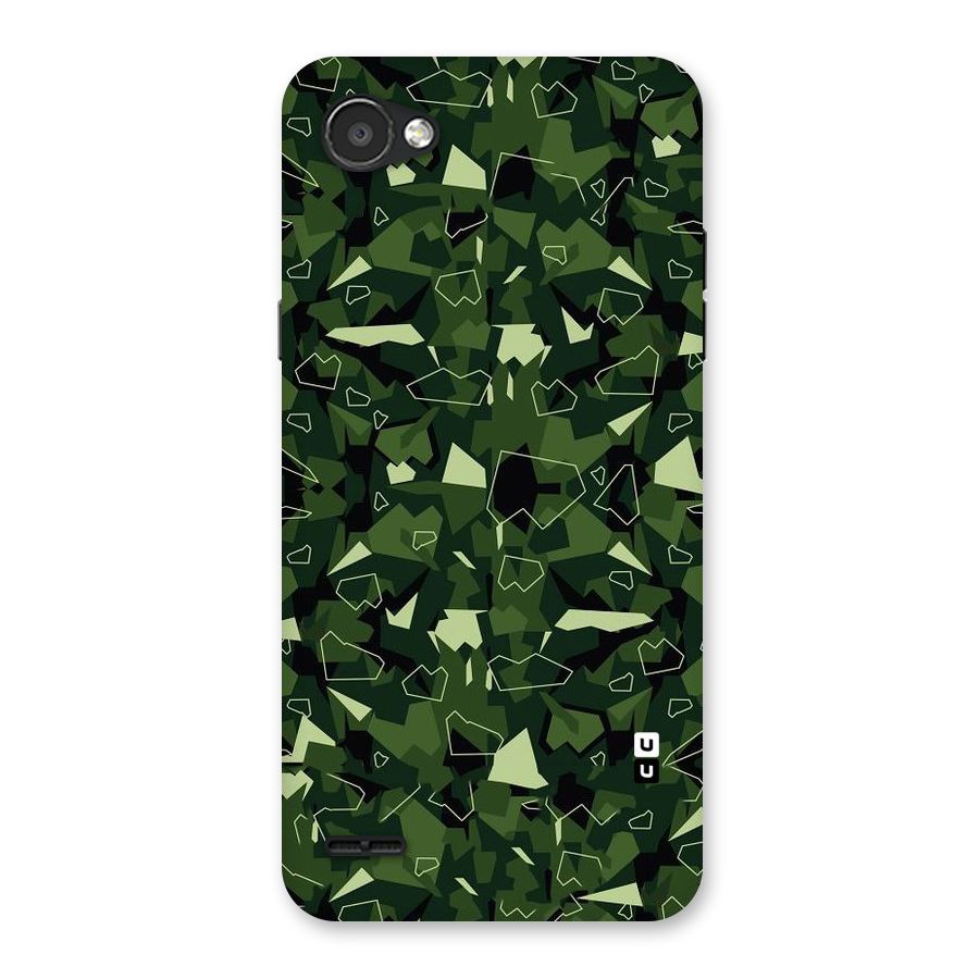 Army Shape Design Back Case for LG Q6