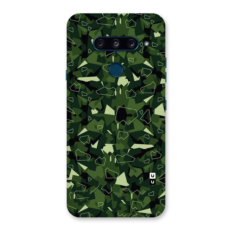 Army Shape Design Back Case for LG  V40 ThinQ