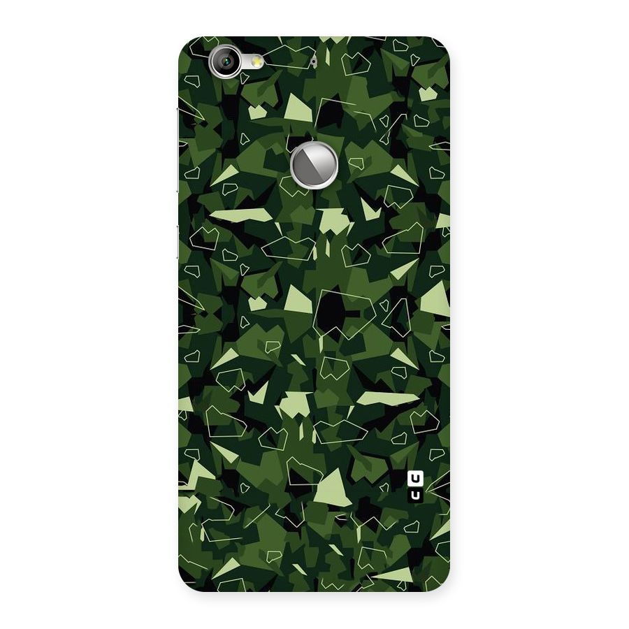 Army Shape Design Back Case for LeTV Le 1s