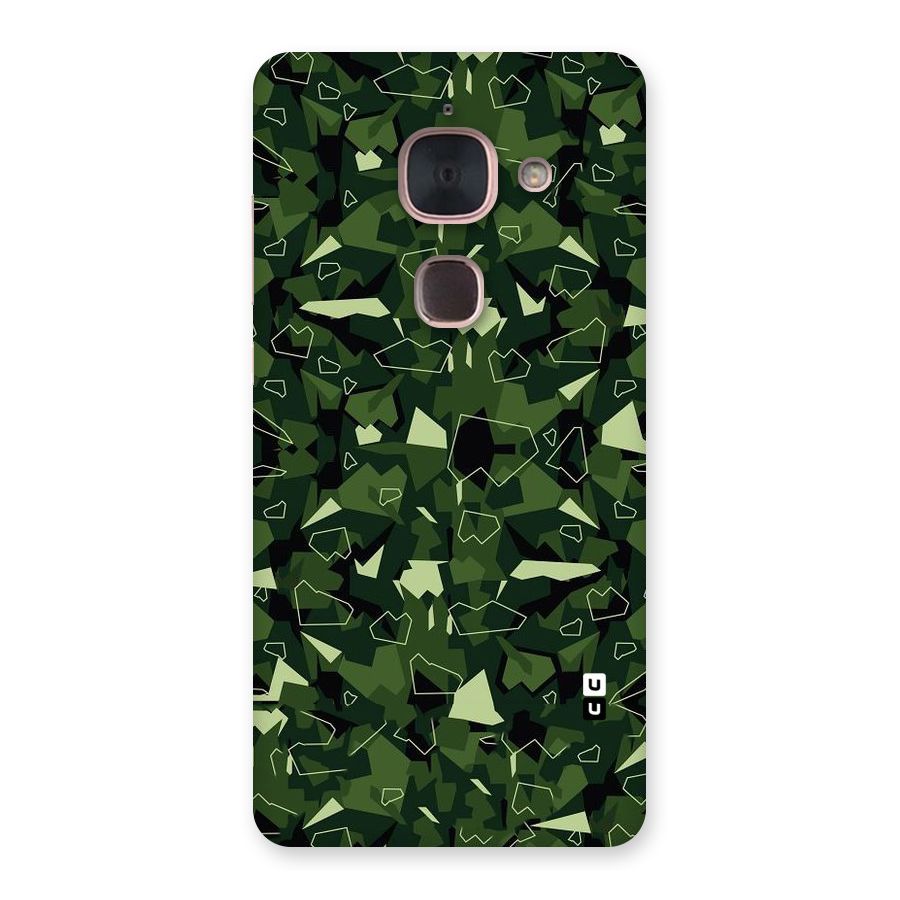 Army Shape Design Back Case for Le Max 2