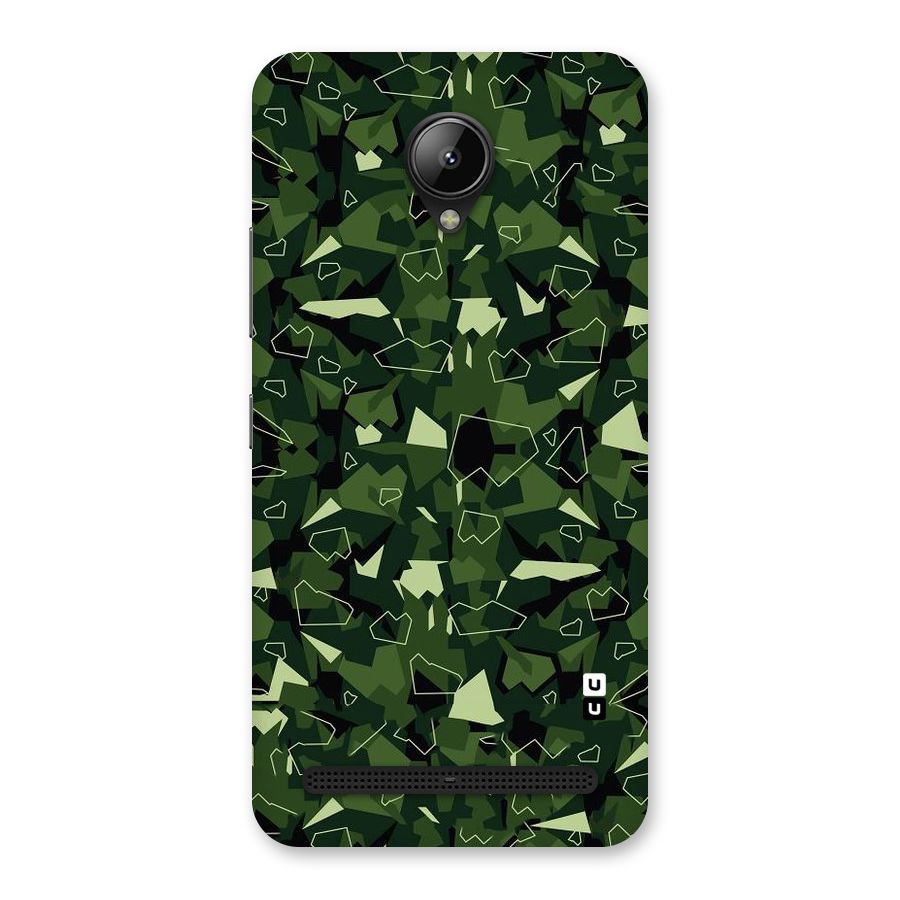 Army Shape Design Back Case for Lenovo C2