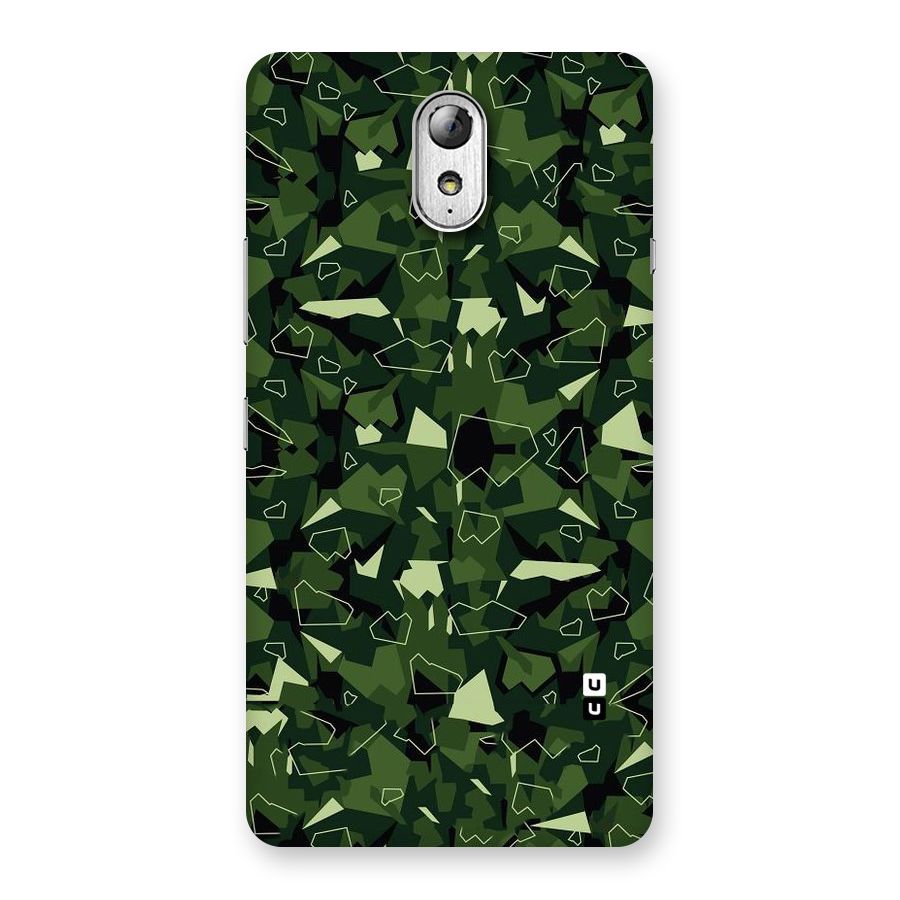 Army Shape Design Back Case for Lenovo Vibe P1M