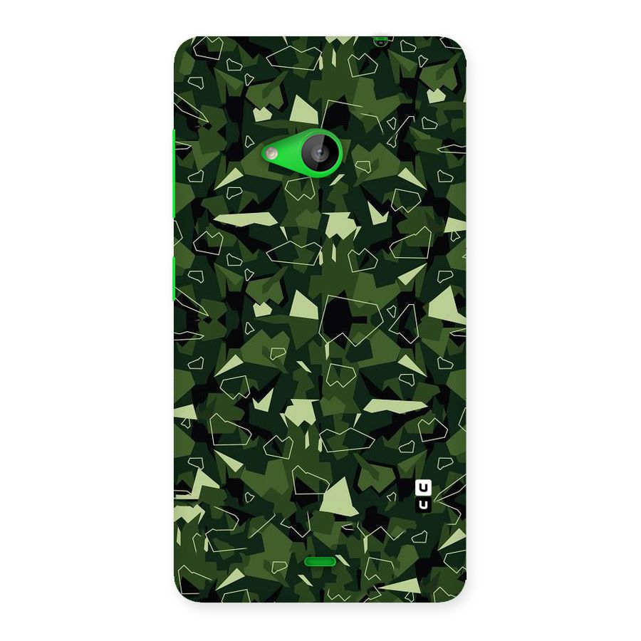 Army Shape Design Back Case for Lumia 535
