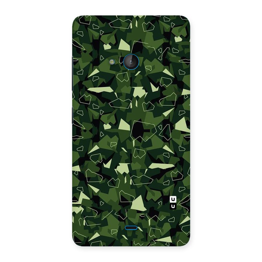 Army Shape Design Back Case for Lumia 540