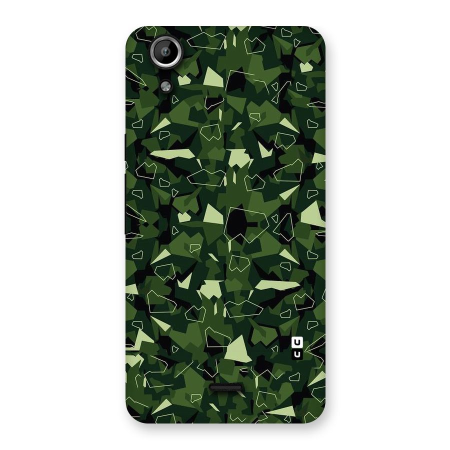 Army Shape Design Back Case for Micromax Canvas Selfie Lens Q345