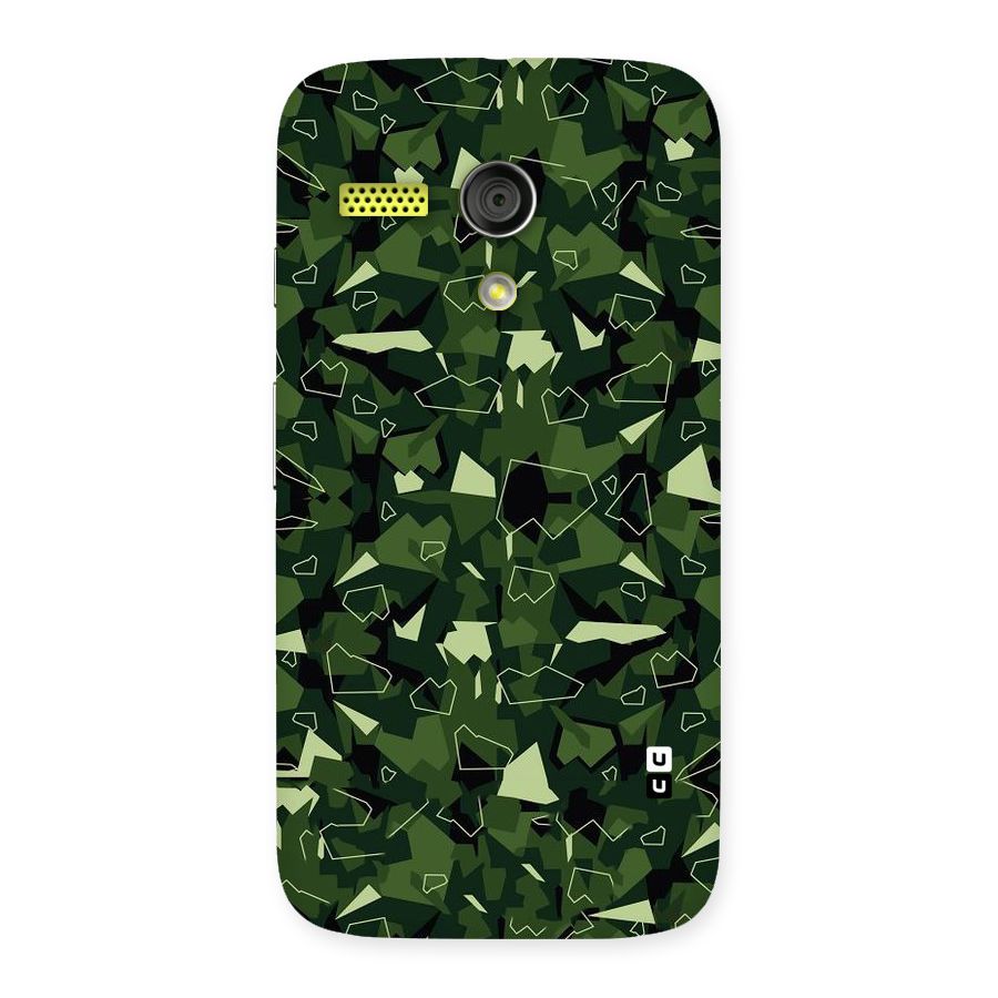 Army Shape Design Back Case for Moto G