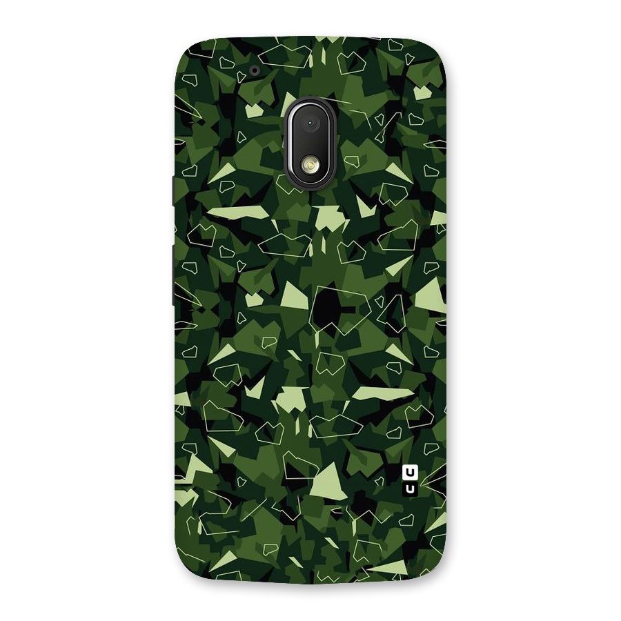 Army Shape Design Back Case for Moto G4 Play
