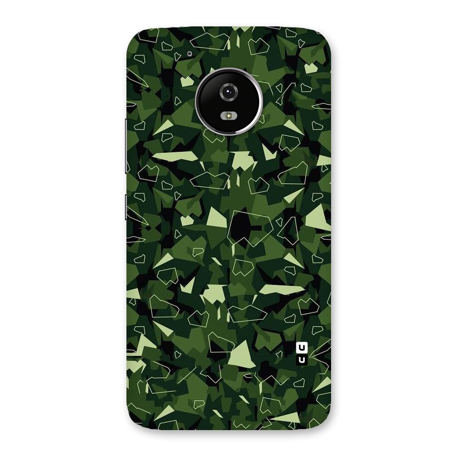 Army Shape Design Back Case for Moto G5