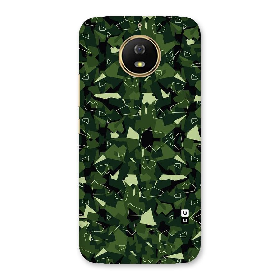 Army Shape Design Back Case for Moto G5s