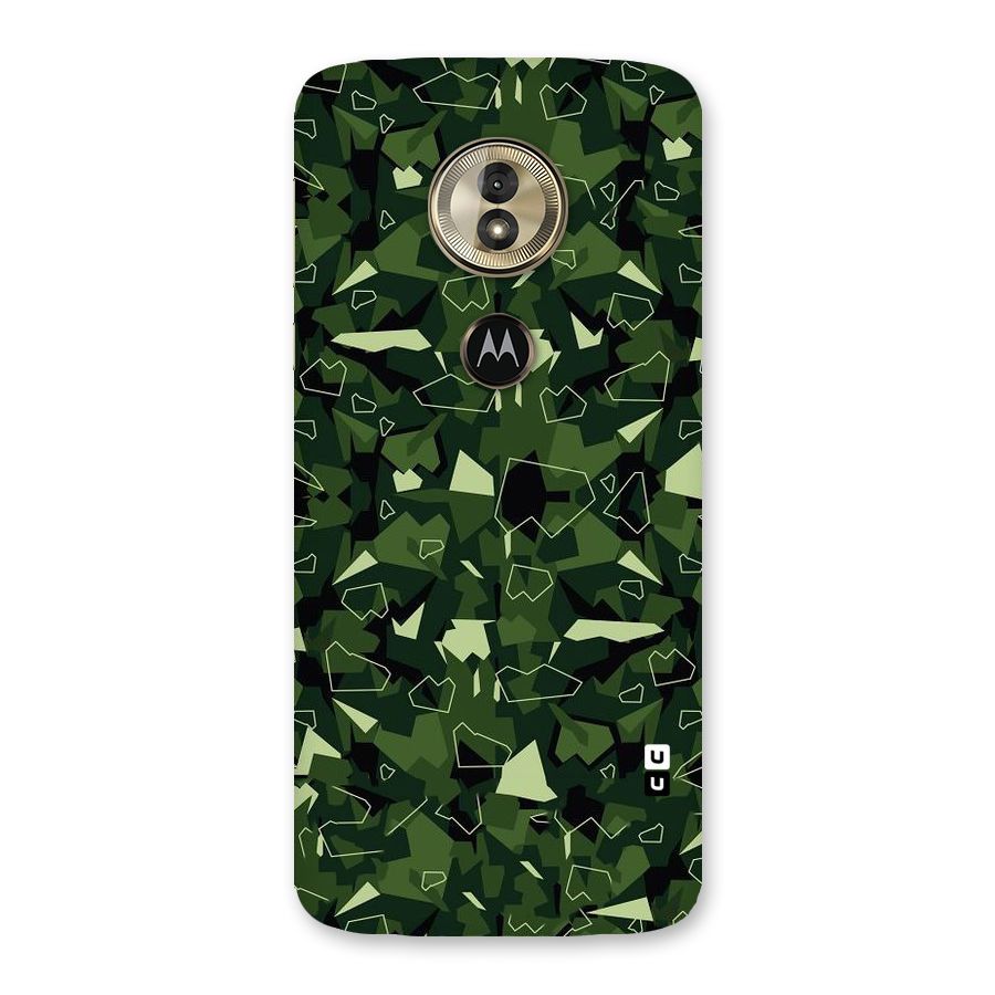 Army Shape Design Back Case for Moto G6 Play