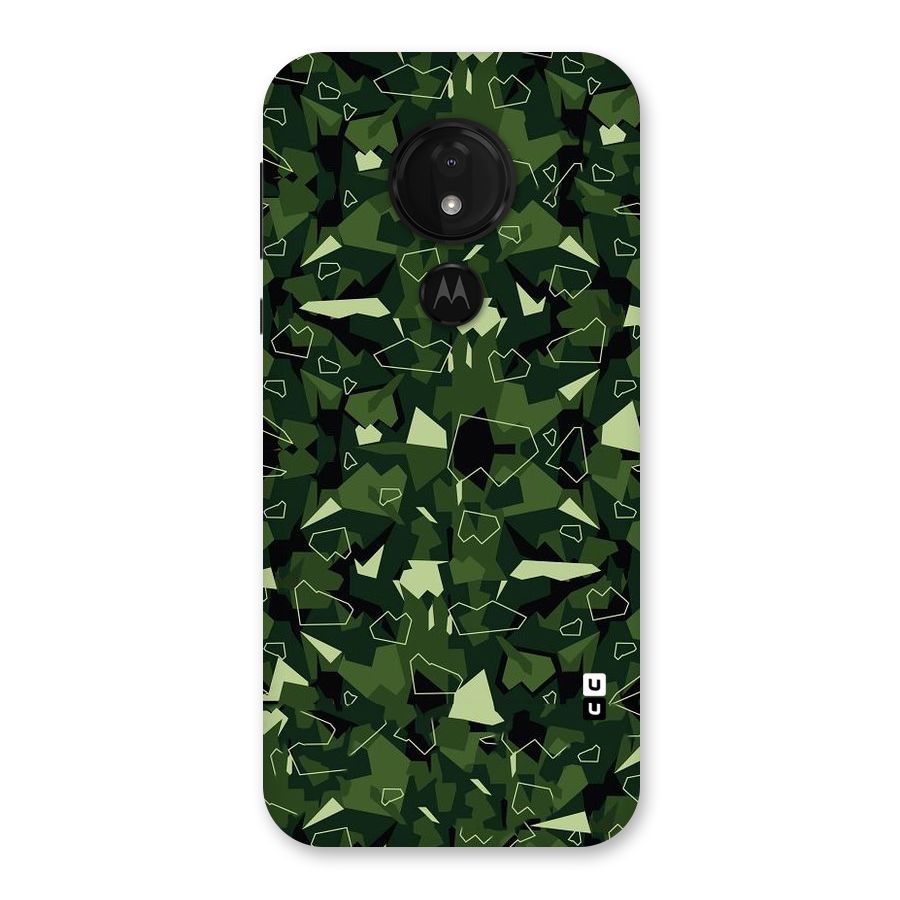 Army Shape Design Back Case for Moto G7 Power