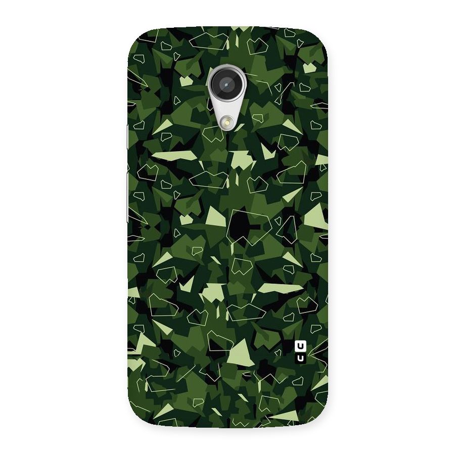 Army Shape Design Back Case for Moto G 2nd Gen