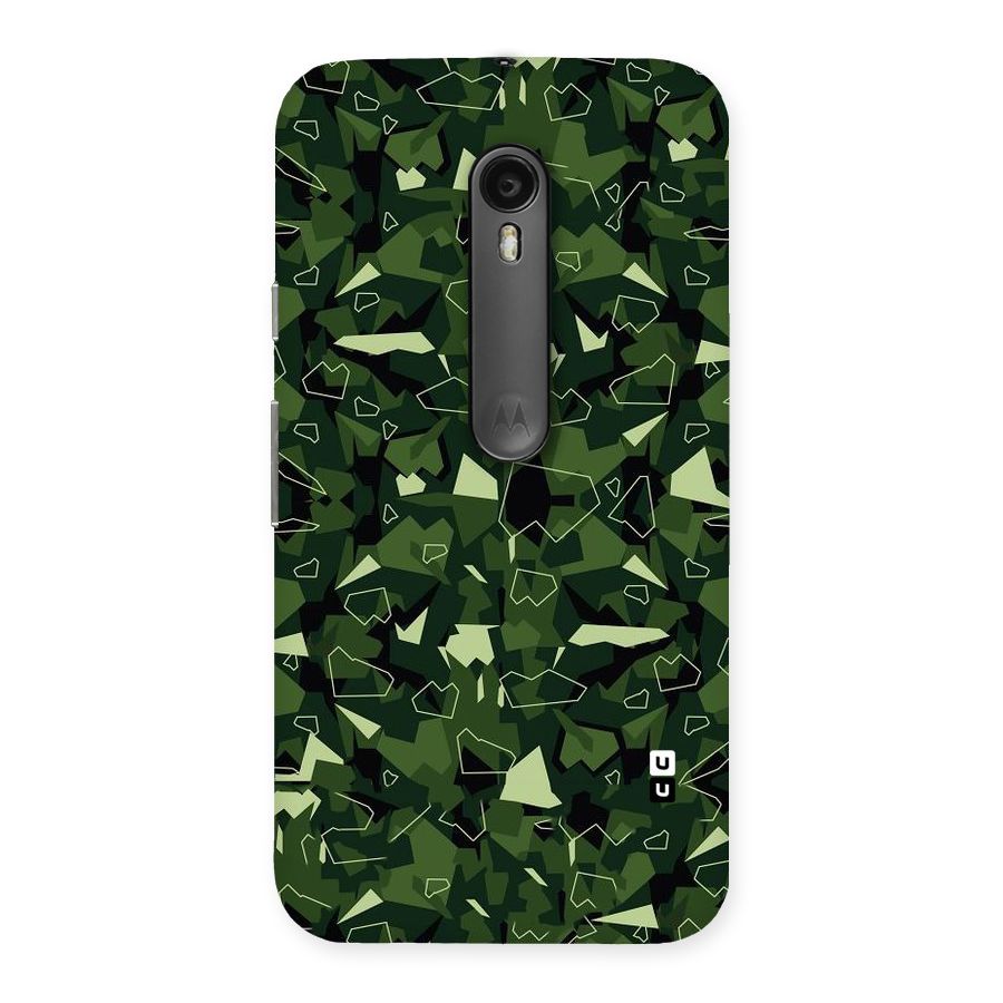 Army Shape Design Back Case for Moto G Turbo