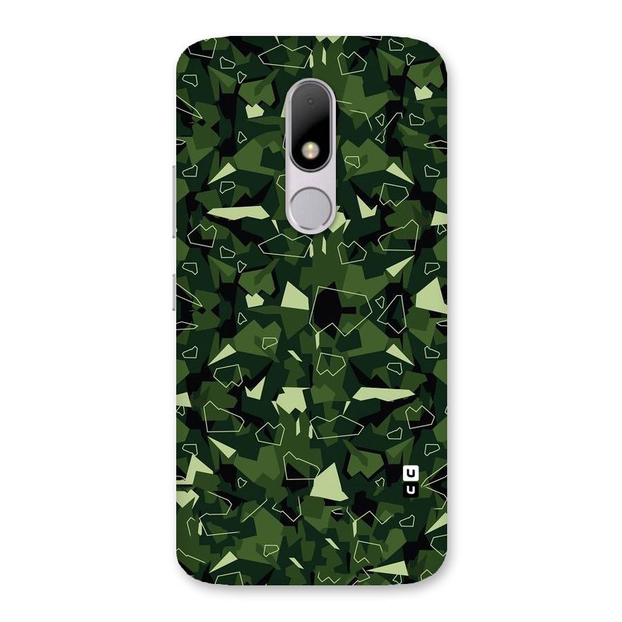 Army Shape Design Back Case for Moto M