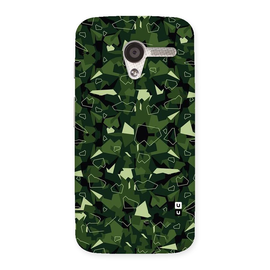 Army Shape Design Back Case for Moto X