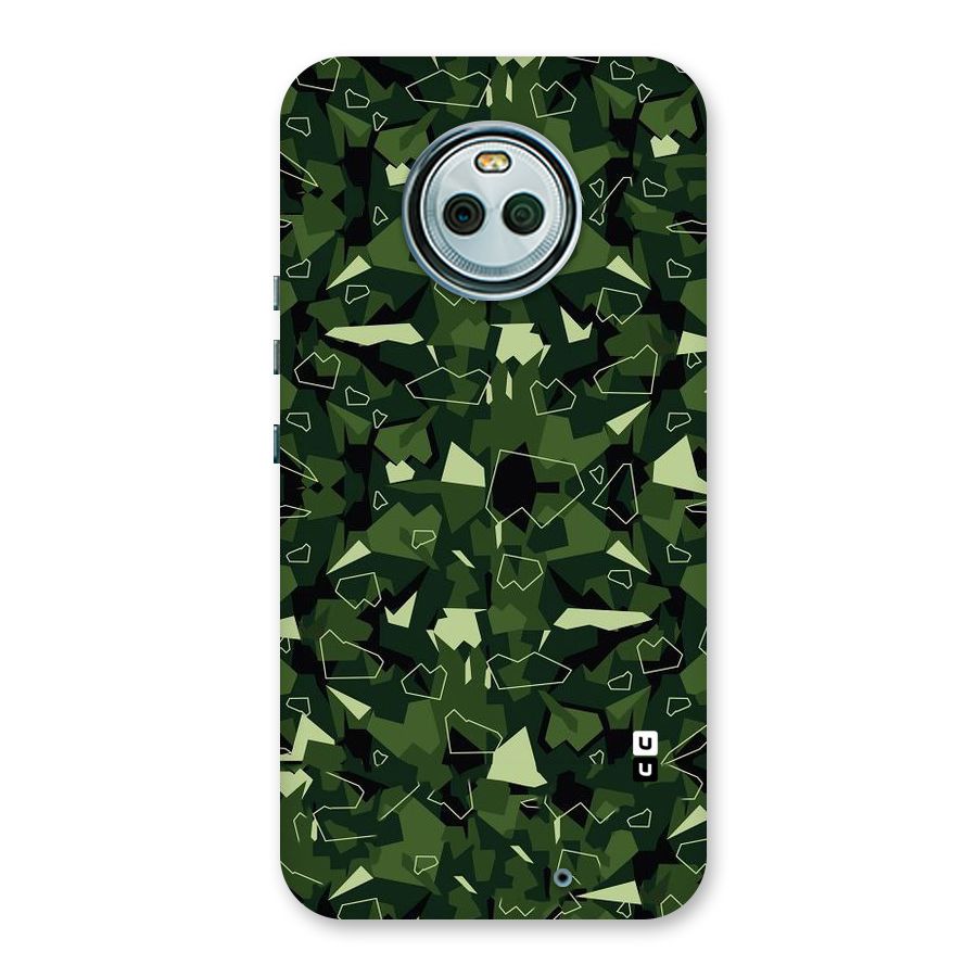 Army Shape Design Back Case for Moto X4