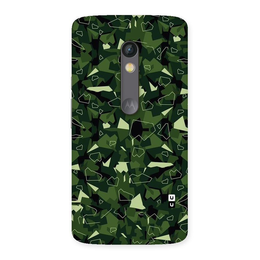 Army Shape Design Back Case for Moto X Play