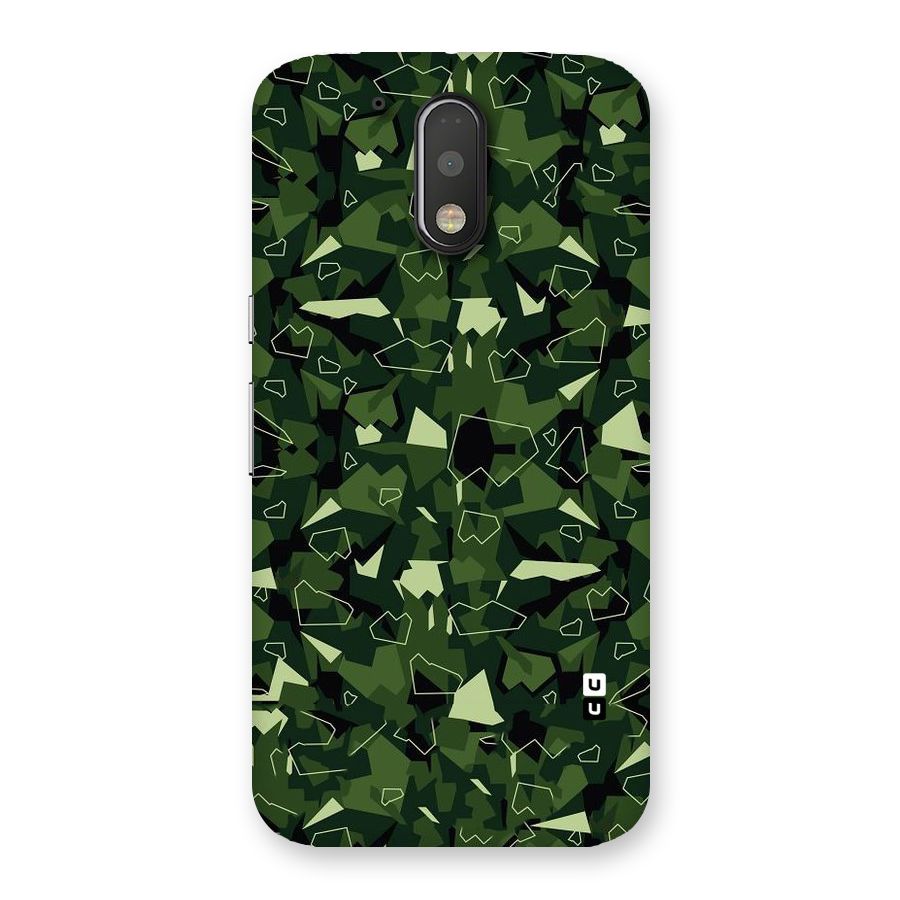 Army Shape Design Back Case for Motorola Moto G4