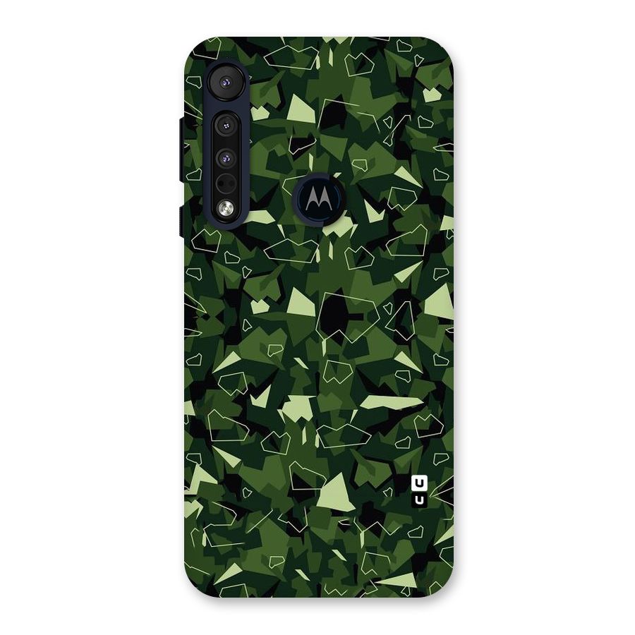 Army Shape Design Back Case for Motorola One Macro
