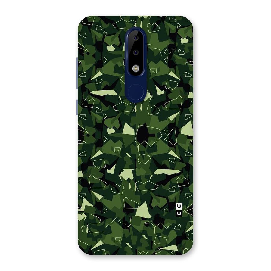 Army Shape Design Back Case for Nokia 5.1 Plus