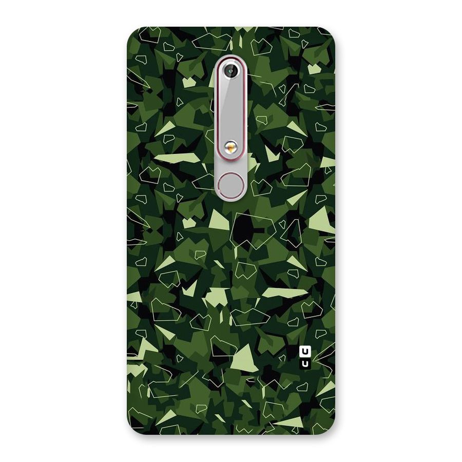Army Shape Design Back Case for Nokia 6.1